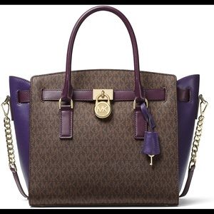 Hamilton satchel with tags